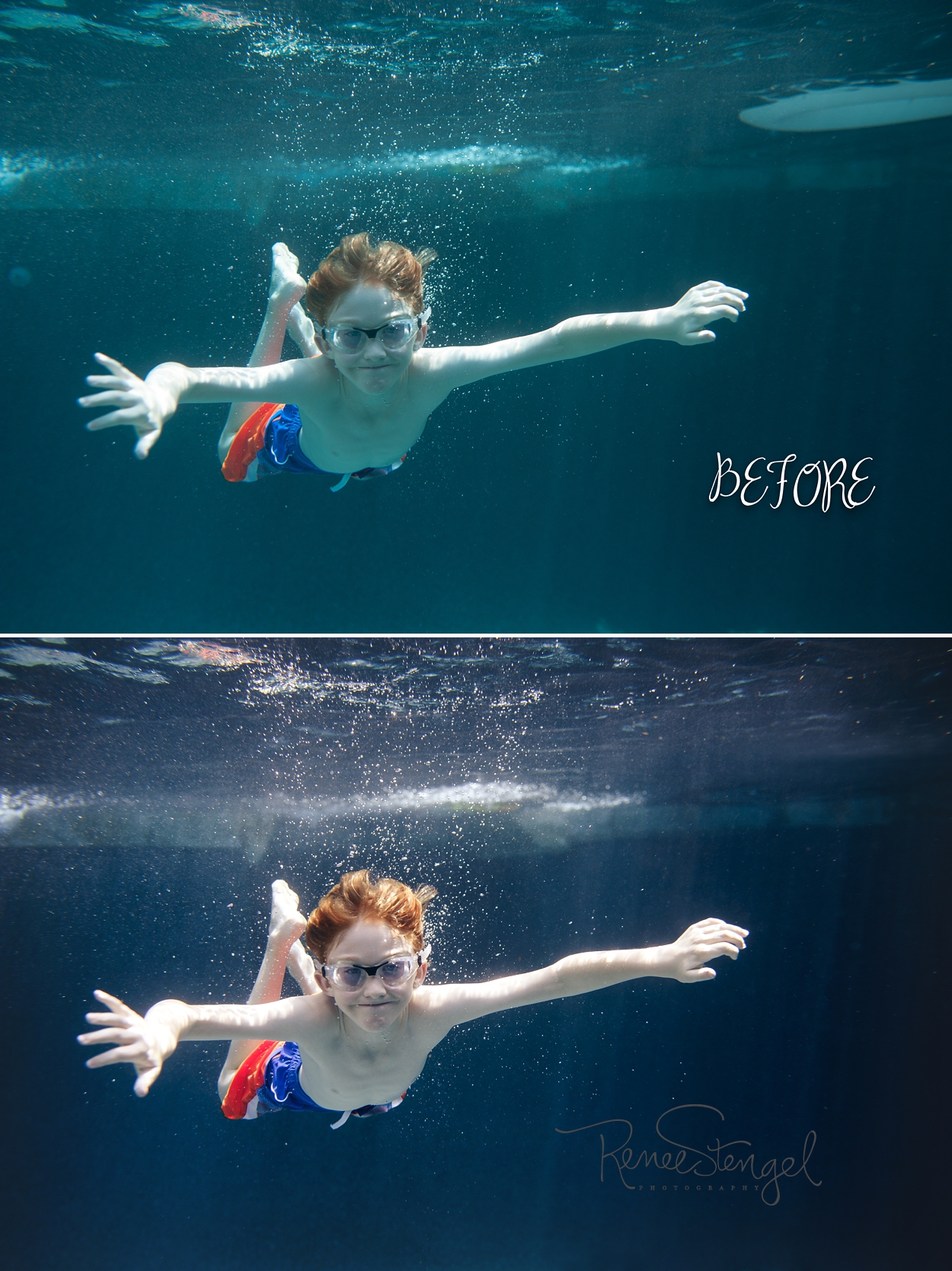 Charlotte Underwater Kids Photography