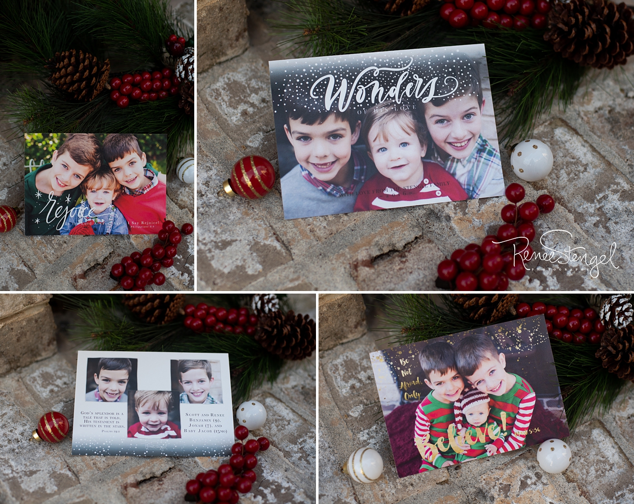 Photography | Charlotte Underwater and Portrait Photographer | Holiday Card Custom Design
