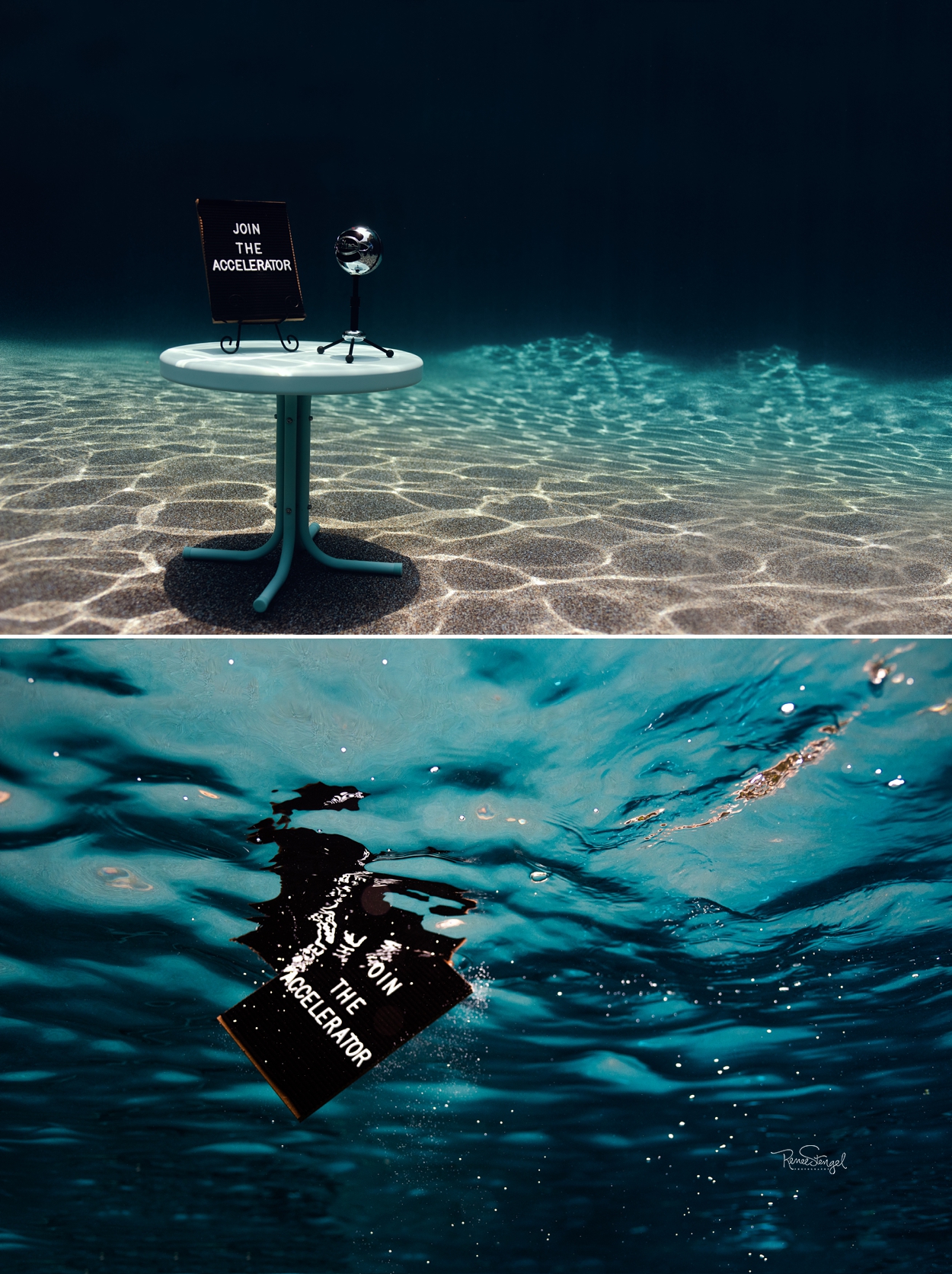 The Copywriter Club Commercial Underwater Branding Session Join the Accelerator