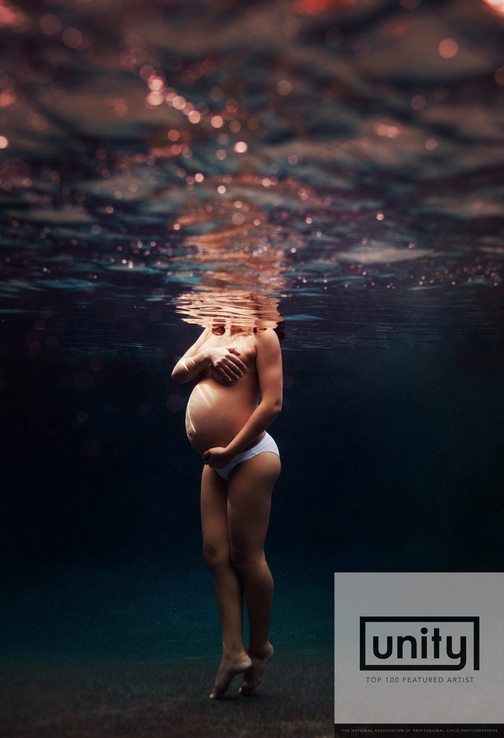 NAPCP UNITY Top 100 Photography Competition Underwater Maternity