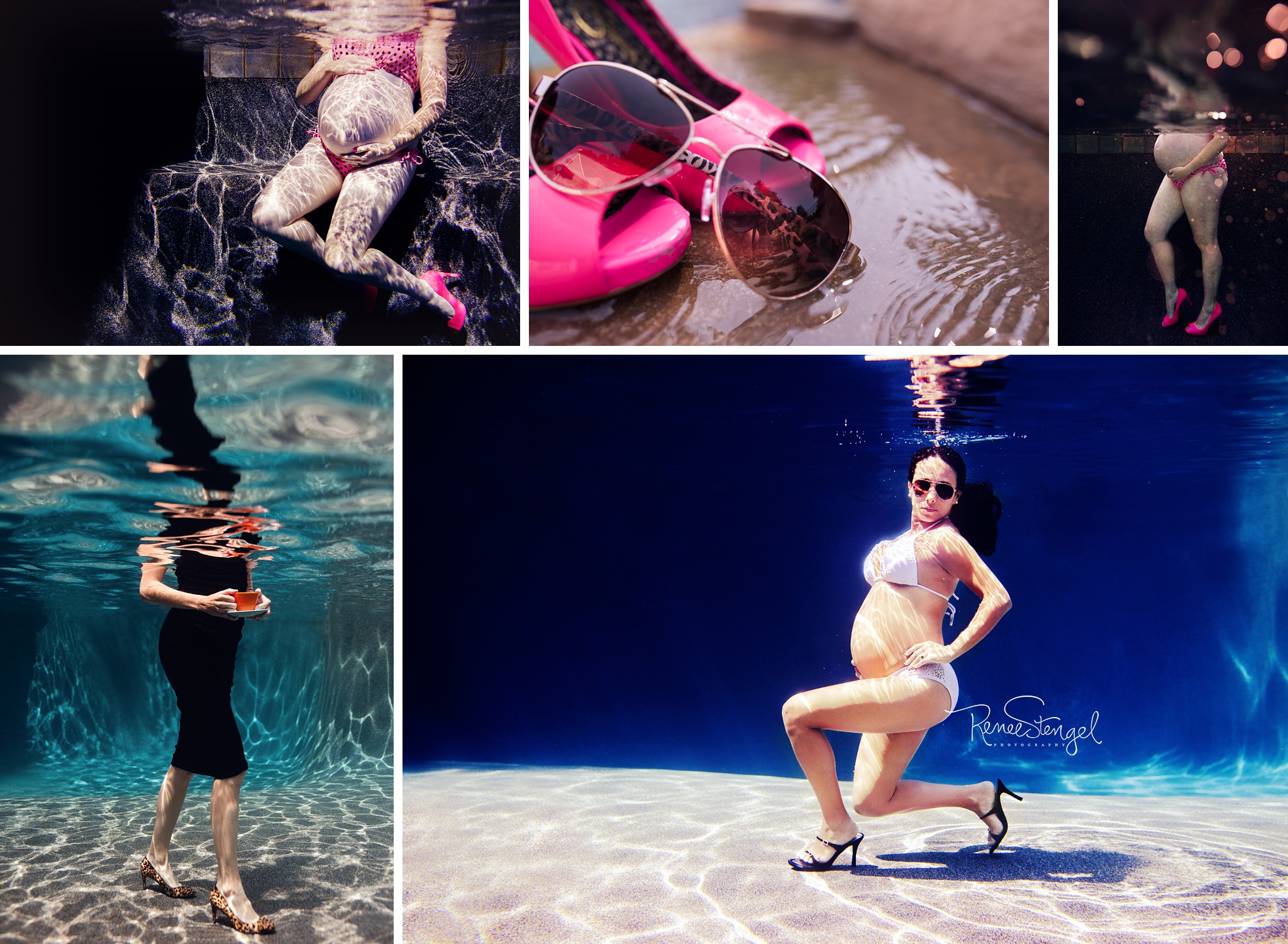 Use of High Heel Shoes in Underwater Photography