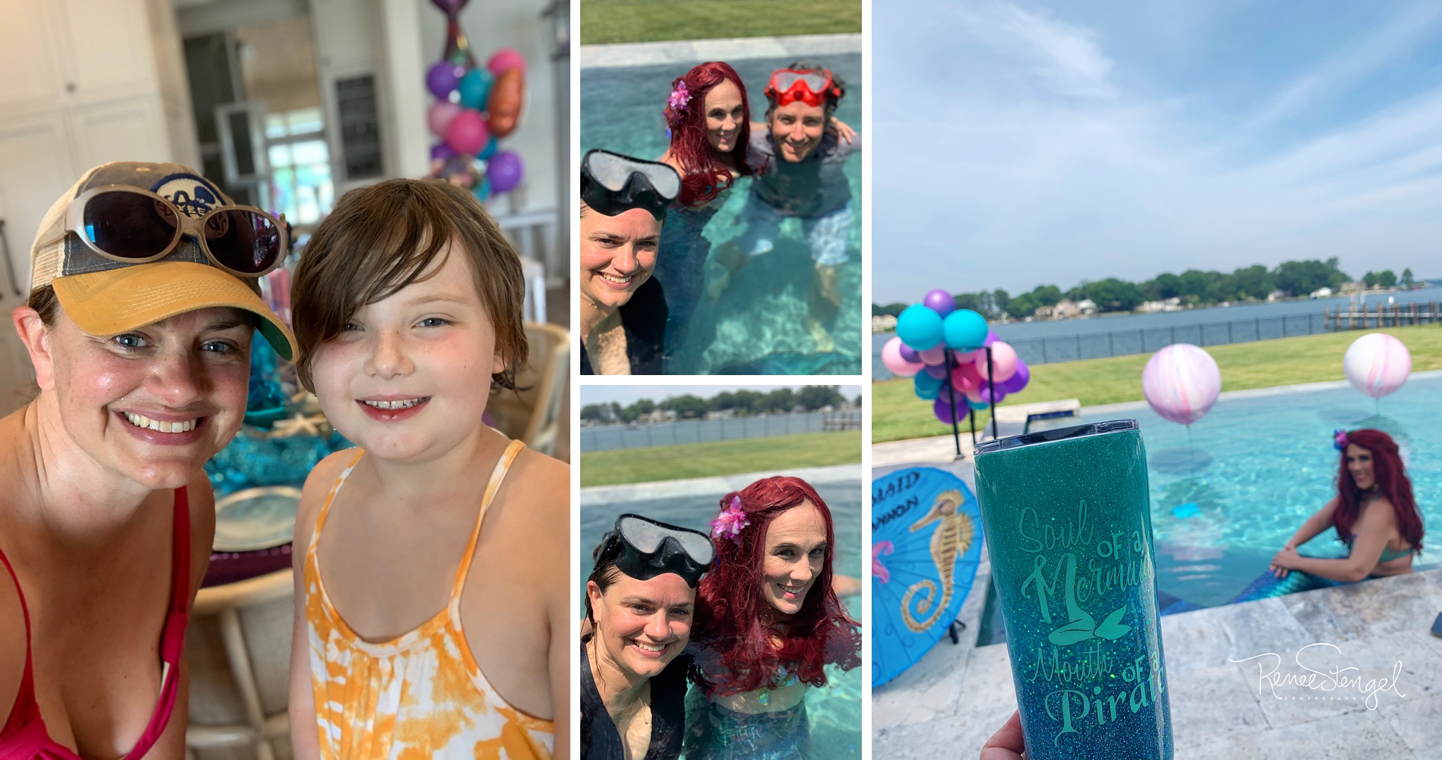 Amazing Mermaid Party hosted by Make A Wish Central and Western North Carolina